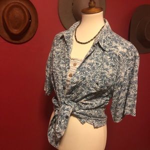 Vintage Palm tree hawaiian 🌺 shirts